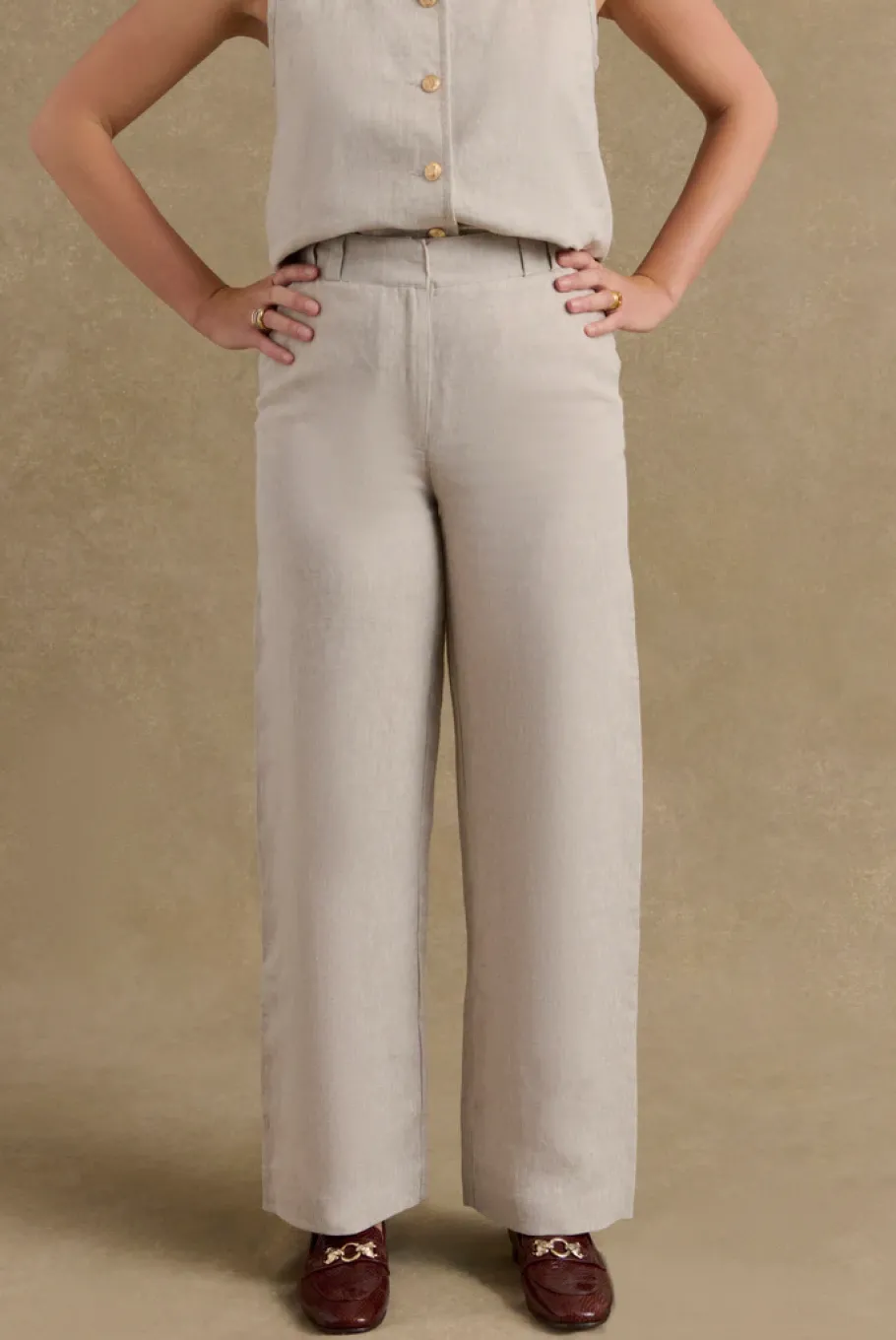 Pantalons|Balzac Pantalon Palette Beige