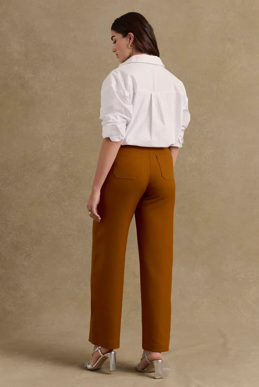 Pantalons|Balzac Pantalon Palette Terracotta