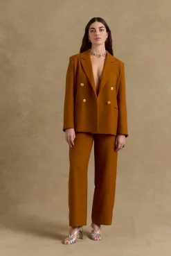 Pantalons|Balzac Pantalon Palette Terracotta