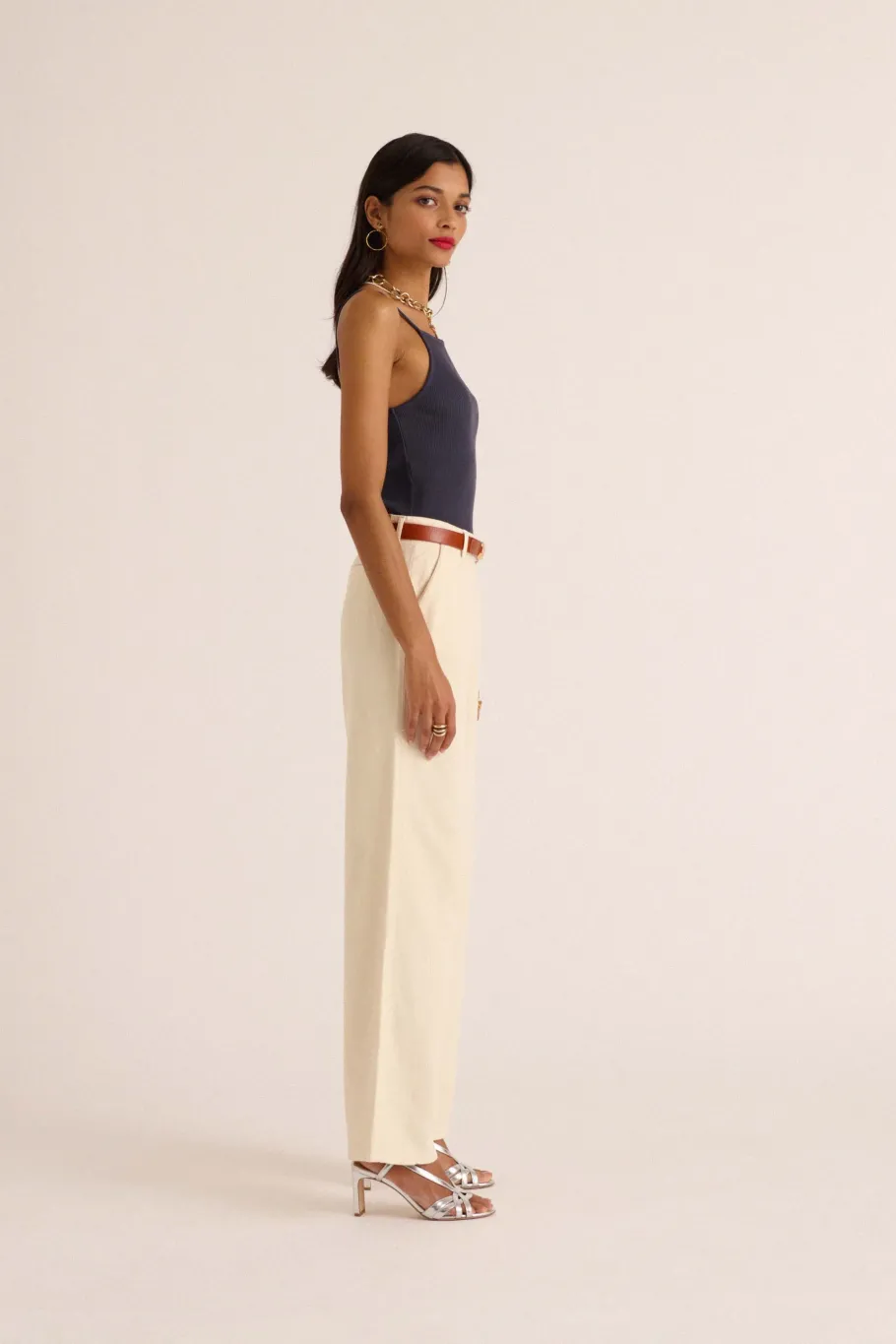 Pantalons|Balzac Pantalon Paolo Creme Brulee