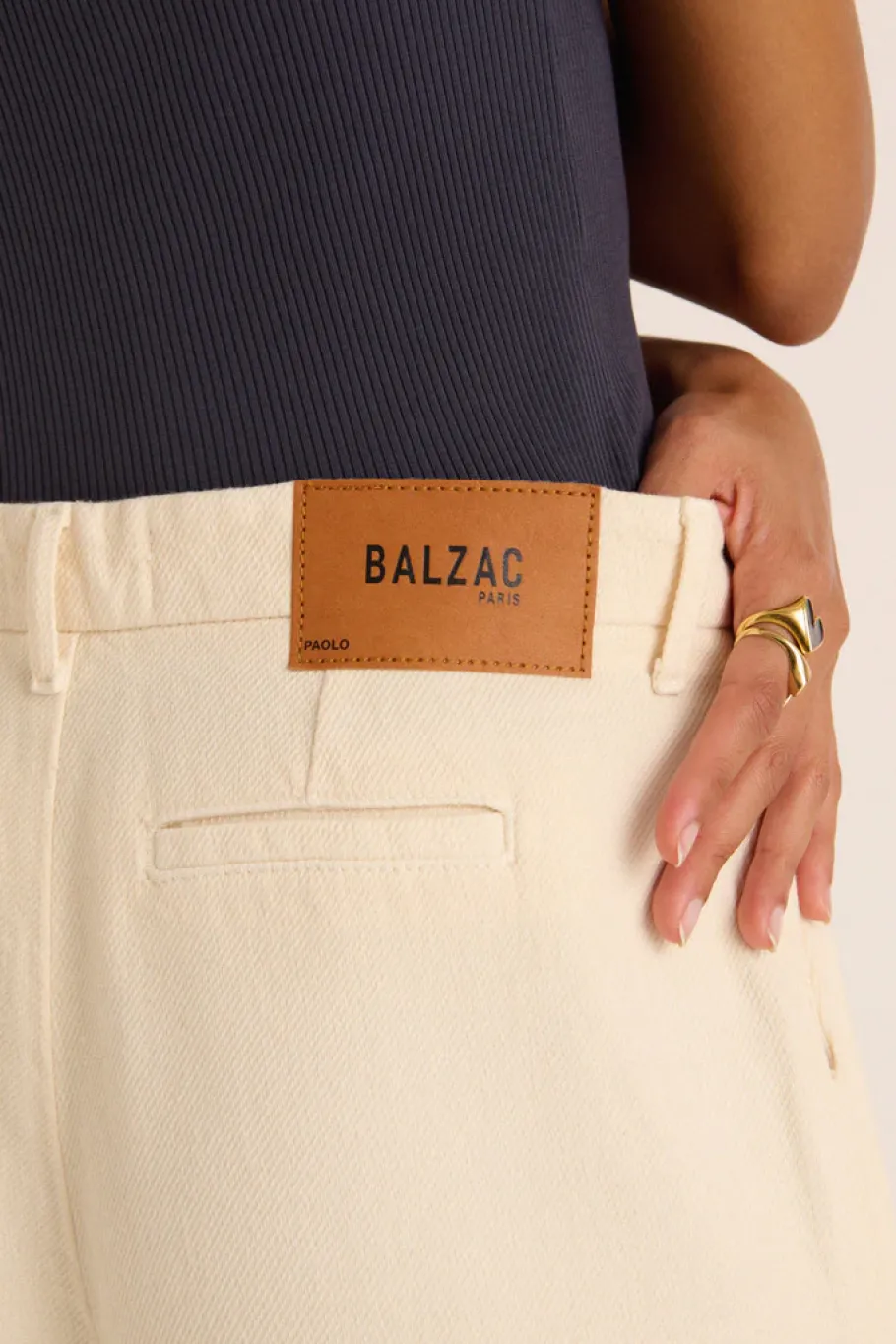 Pantalons|Balzac Pantalon Paolo Creme Brulee