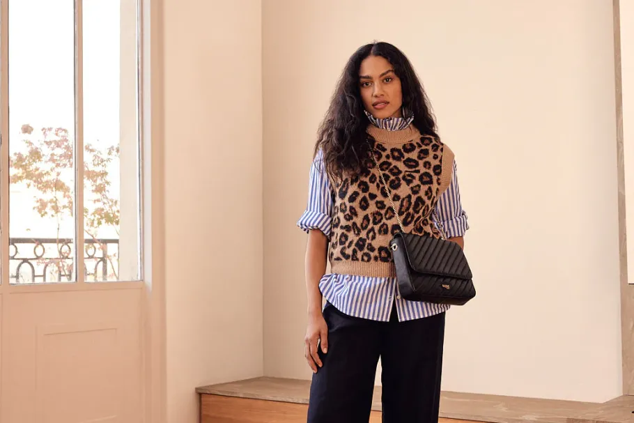 Pulls Et Cardigans|Balzac Pull Blason Leopard