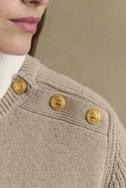 Pulls Et Cardigans|Balzac Pull Corneille Beige