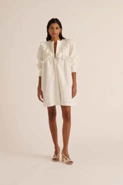 Robes|Balzac Robe Armance Blanc Naturel
