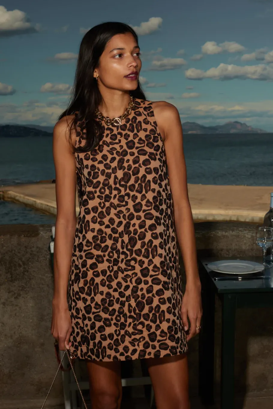 Robes|Balzac Robe Dana Leopard