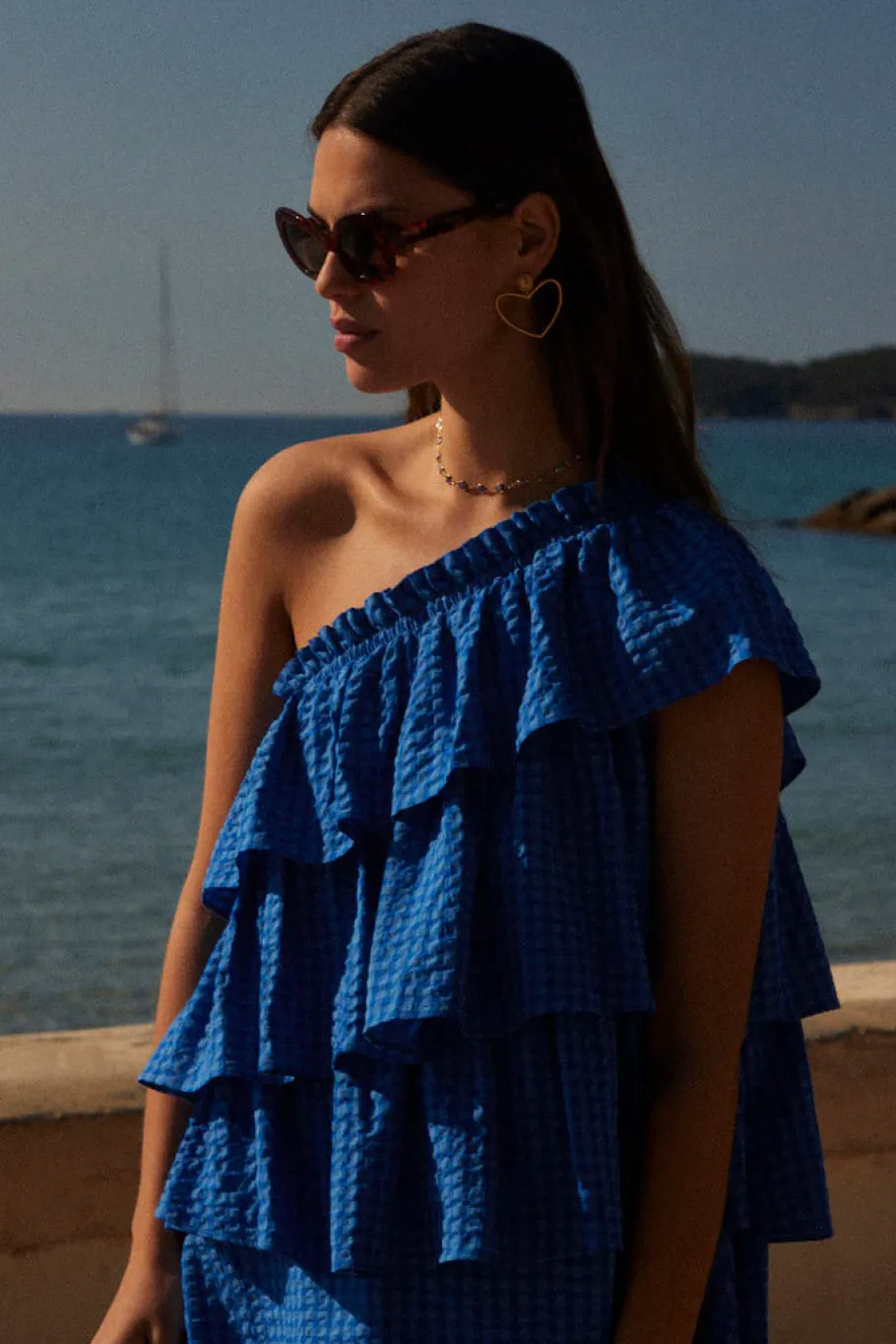 Robes|Balzac Robe Nouba Vichy Bleu