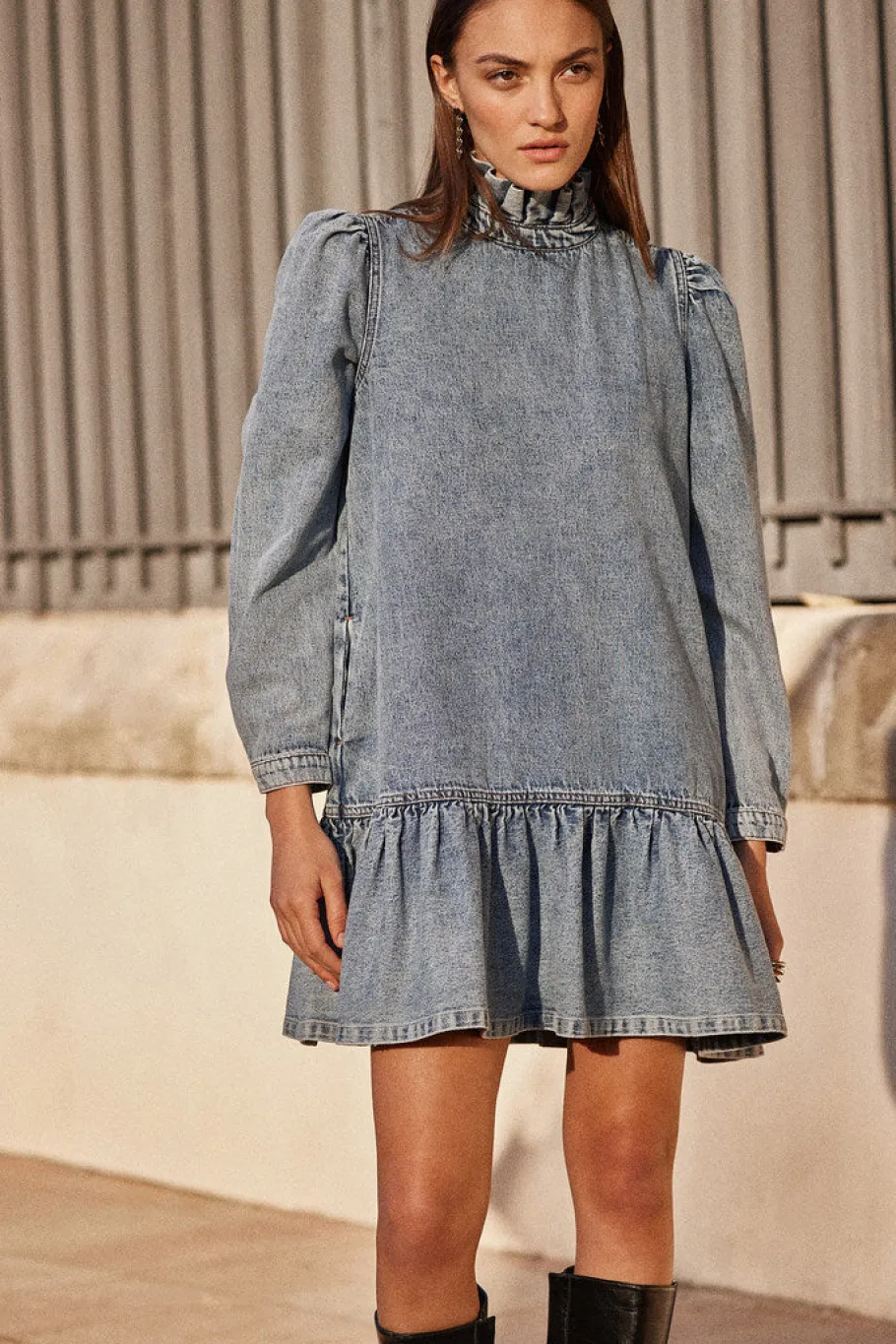 Robes|Balzac Robe Ondine Bleu Glacier