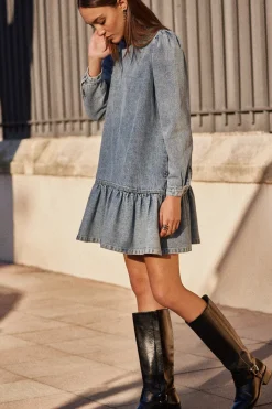 Robes|Balzac Robe Ondine Bleu Glacier
