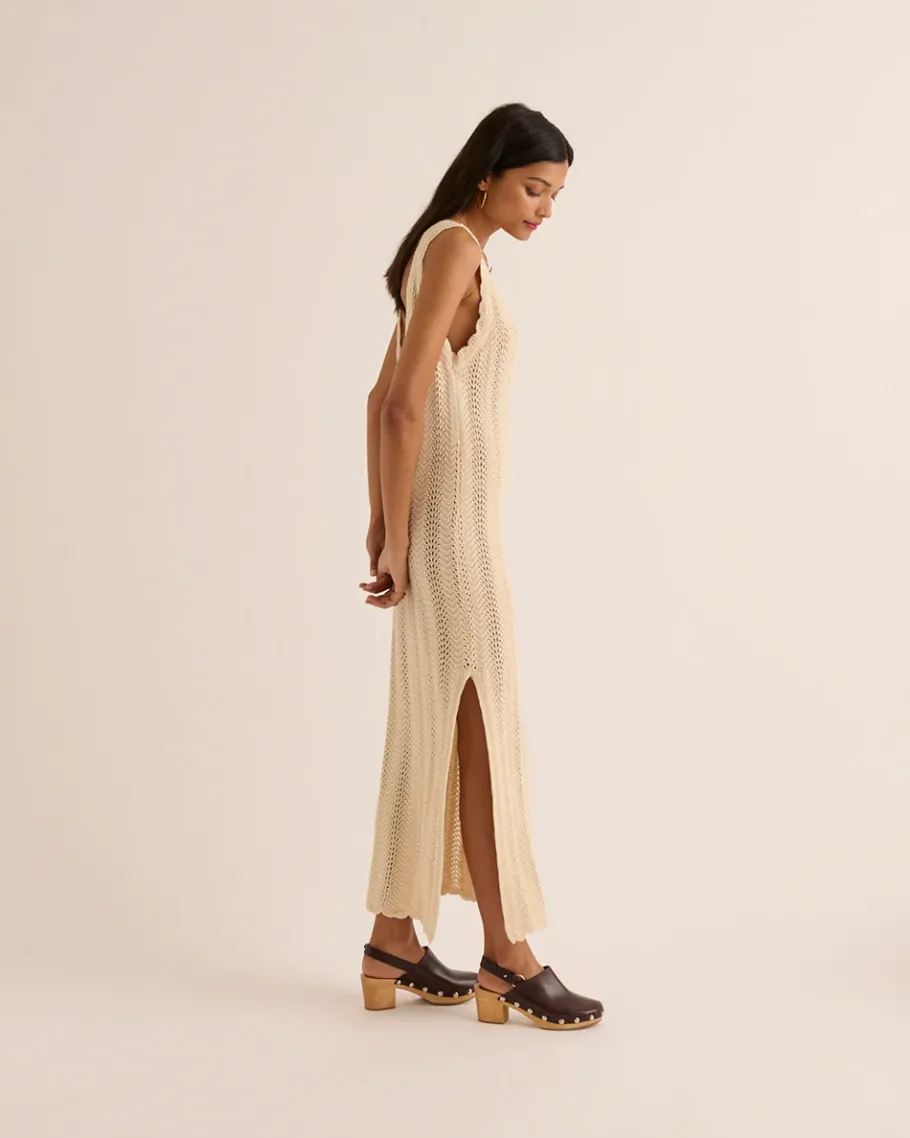 Robes|Balzac Robe Sarriette Ecru