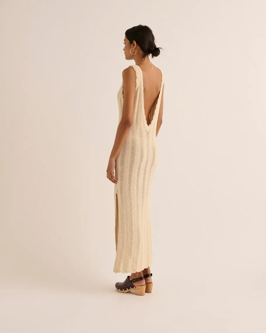 Robes|Balzac Robe Sarriette Ecru