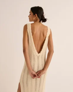 Robes|Balzac Robe Sarriette Ecru