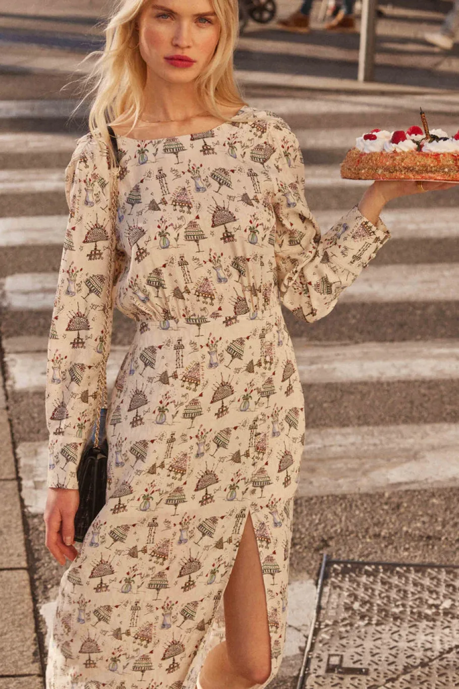 Robes|Balzac Robe Sereine Imprime Anniversaire