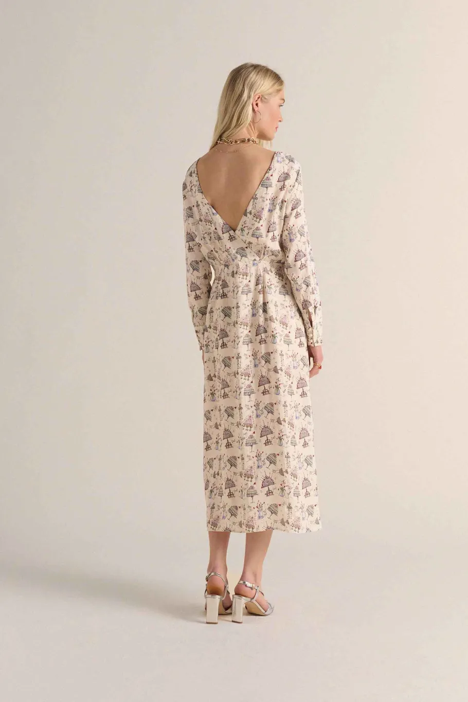 Robes|Balzac Robe Sereine Imprime Anniversaire