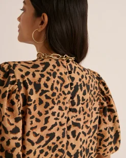 Robes|Balzac Robe Xoxo Guepard Cappucino