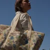 Pochettes Et Cabas|Balzac Sac Contemporain Imprime Fleurs D'Ete