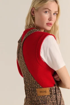 Combinaisons|Balzac Salopette Edifice Leopard Cafe