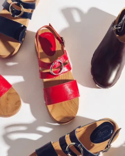 Babies, Sandales Et Escarpins|Balzac Sandales Lysia Rouge