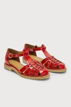 Babies, Sandales Et Escarpins|Balzac Sandales Theoline Vernis Rouge