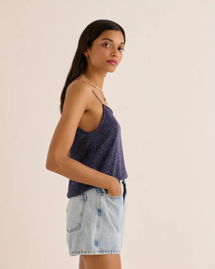 Jupes Et Shorts|Balzac Short Triomphe Bleu Glacier