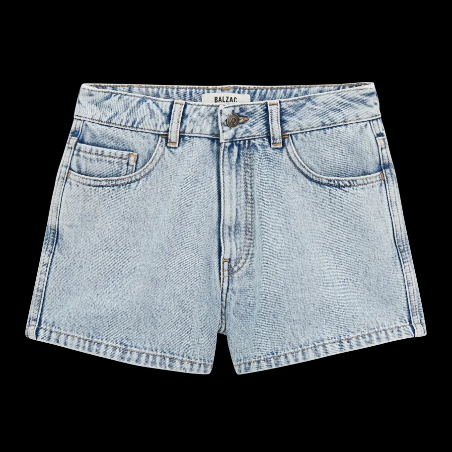 Jupes Et Shorts|Balzac Short Triomphe Bleu Glacier