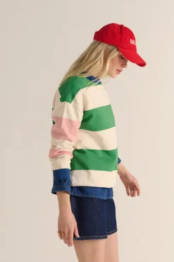 Sweatshirts|Balzac Sweat Harlow Multicolore Raye