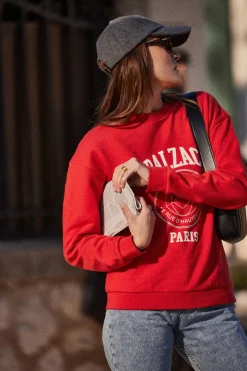Sweatshirts|Balzac Sweat-Shirt Harlow Bp 2024 Rouge