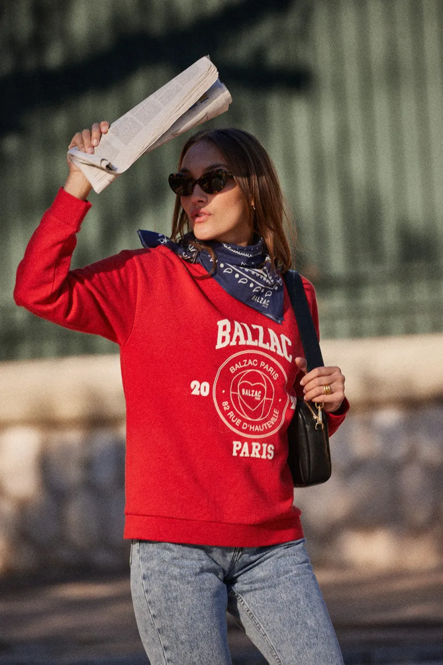 Sweatshirts|Balzac Sweat-Shirt Harlow Bp 2024 Rouge