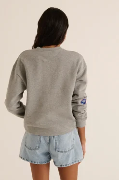 Sweatshirts|Balzac Sweat-Shirt Harlow Patch Gris