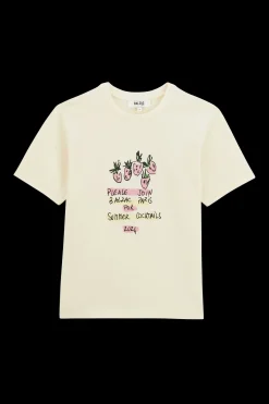 Tee-Shirts Et Bodies|Balzac Tee-Shirt Bree Cocktail Party Ecru