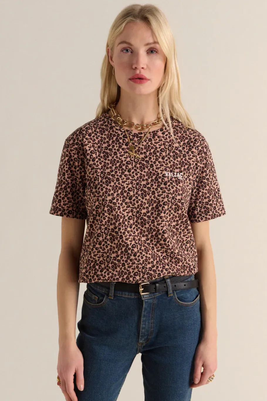 Tee-Shirts Et Bodies|Balzac Tee-Shirt Bree Leopard