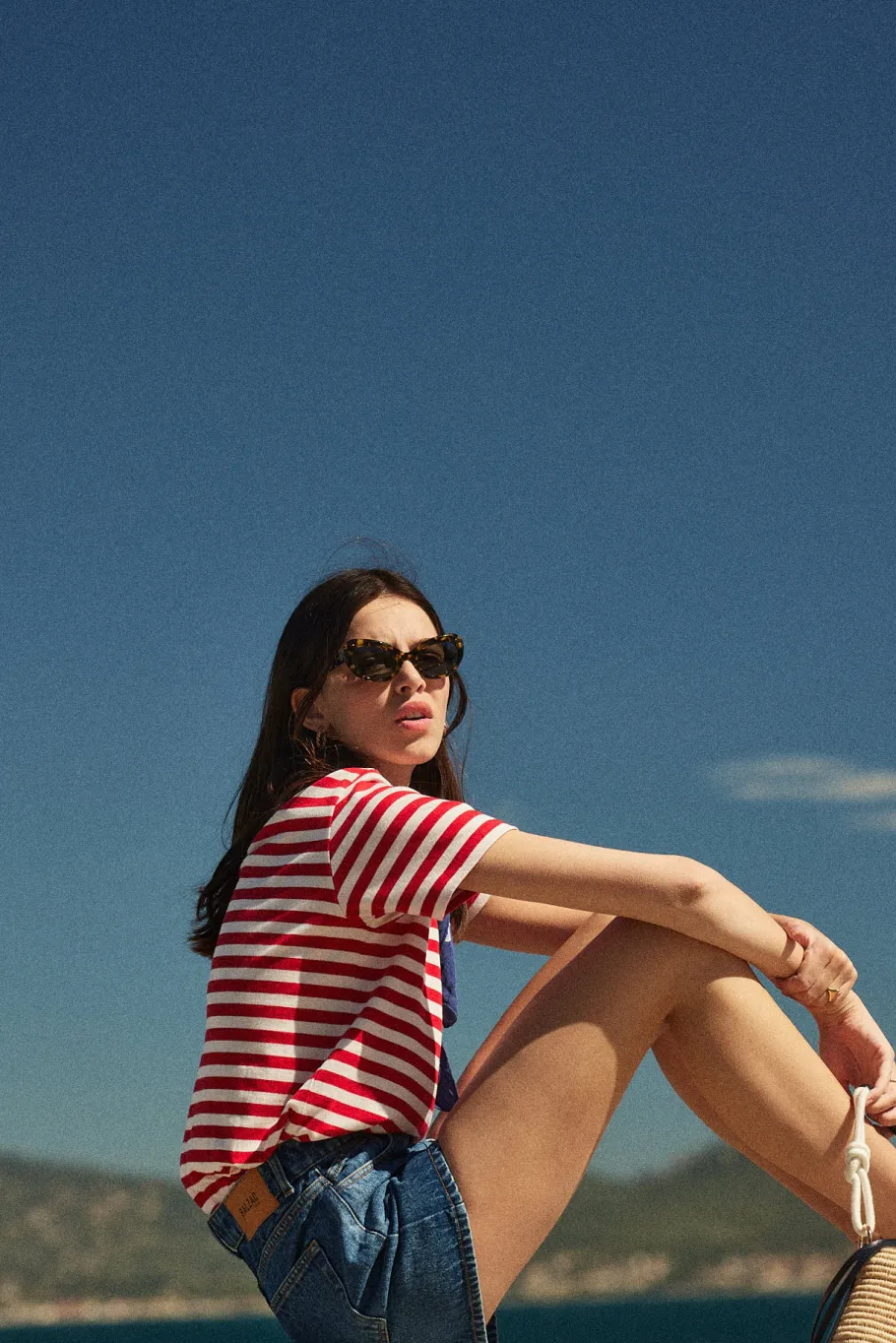 Tee-Shirts Et Bodies|Balzac Tee-Shirt Bree Rayures Rouge Et Blanc