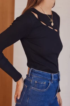 Tee-Shirts Et Bodies|Balzac Top Angele Noir