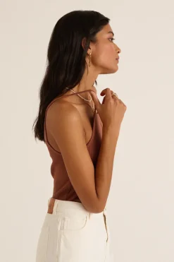 Tee-Shirts Et Bodies|Balzac Top Clem Cannelle