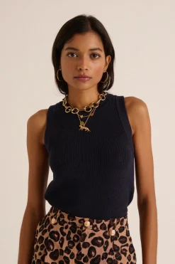 Tee-Shirts Et Bodies|Balzac Top Kahn Marine