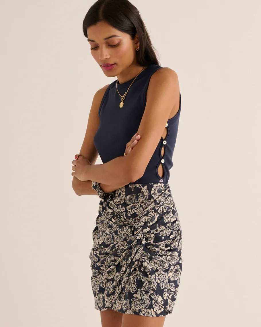 Tee-Shirts Et Bodies|Balzac Top Origan Bleu Marine
