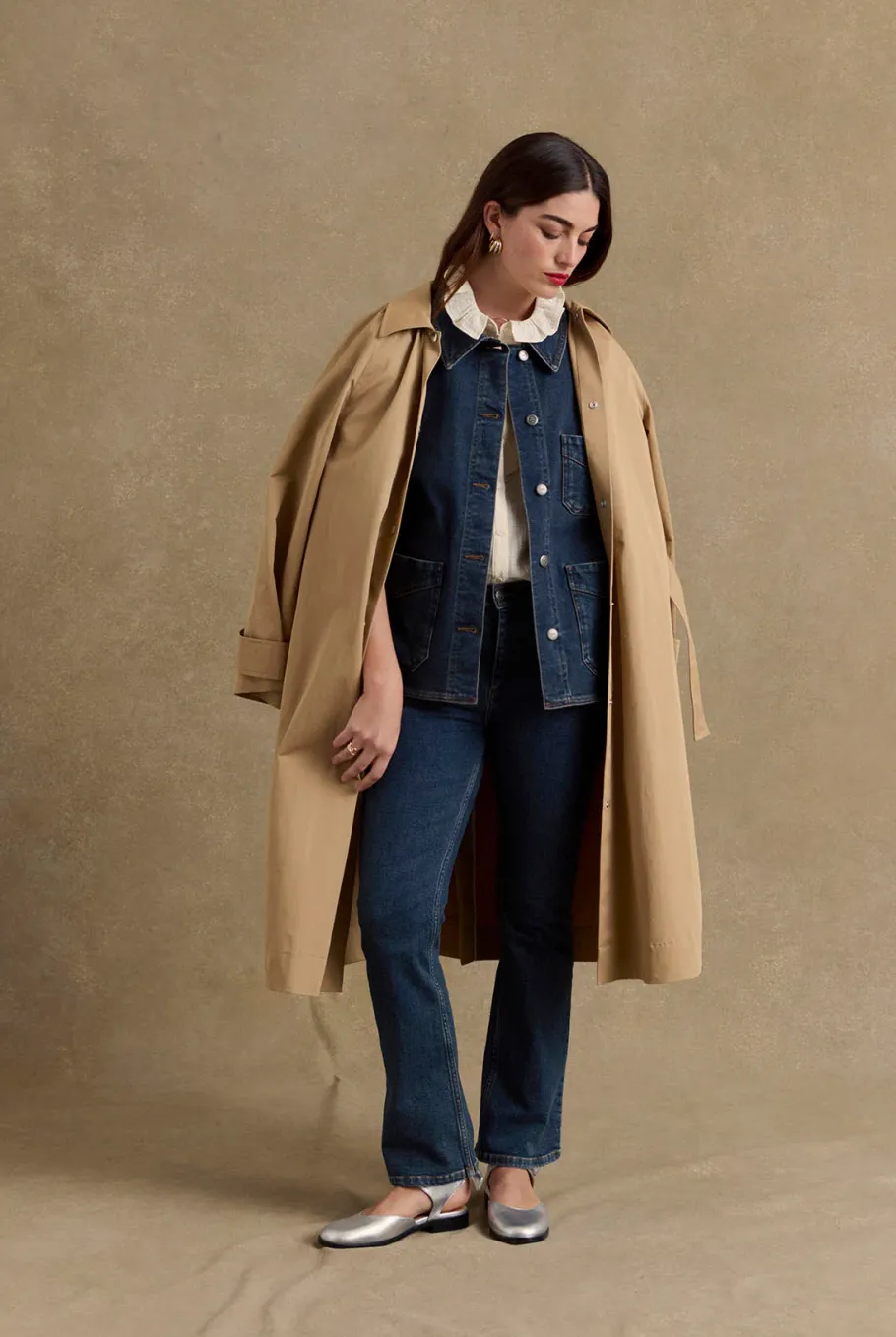 Vestes|Balzac Trench Galant Beige