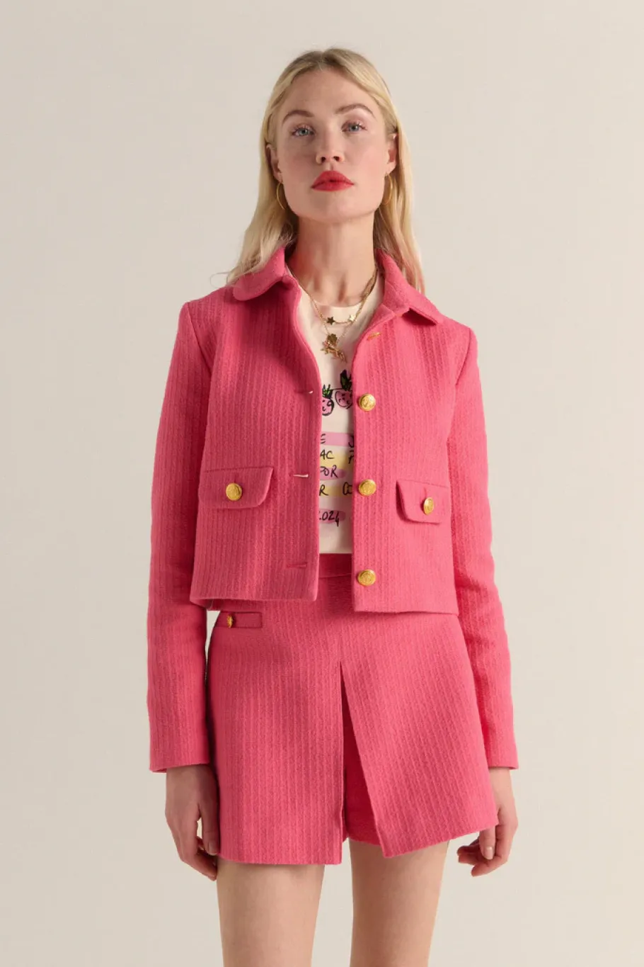 Costumes Et Ensembles|Balzac Veste Erica Rose