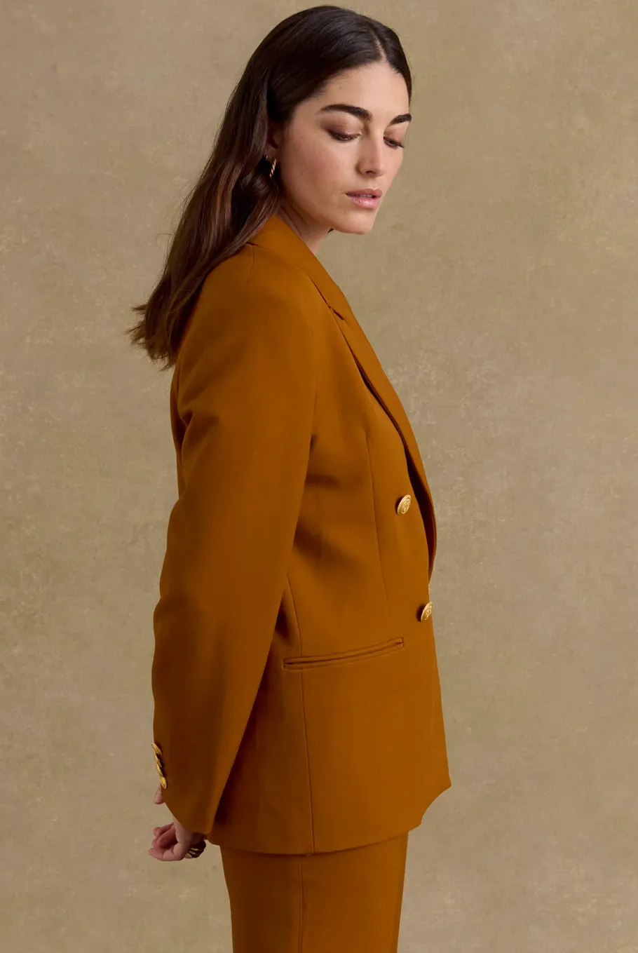 Costumes Et Ensembles|Balzac Veste Lyne Terracotta