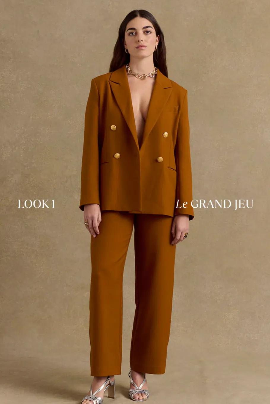 Costumes Et Ensembles|Balzac Veste Lyne Terracotta