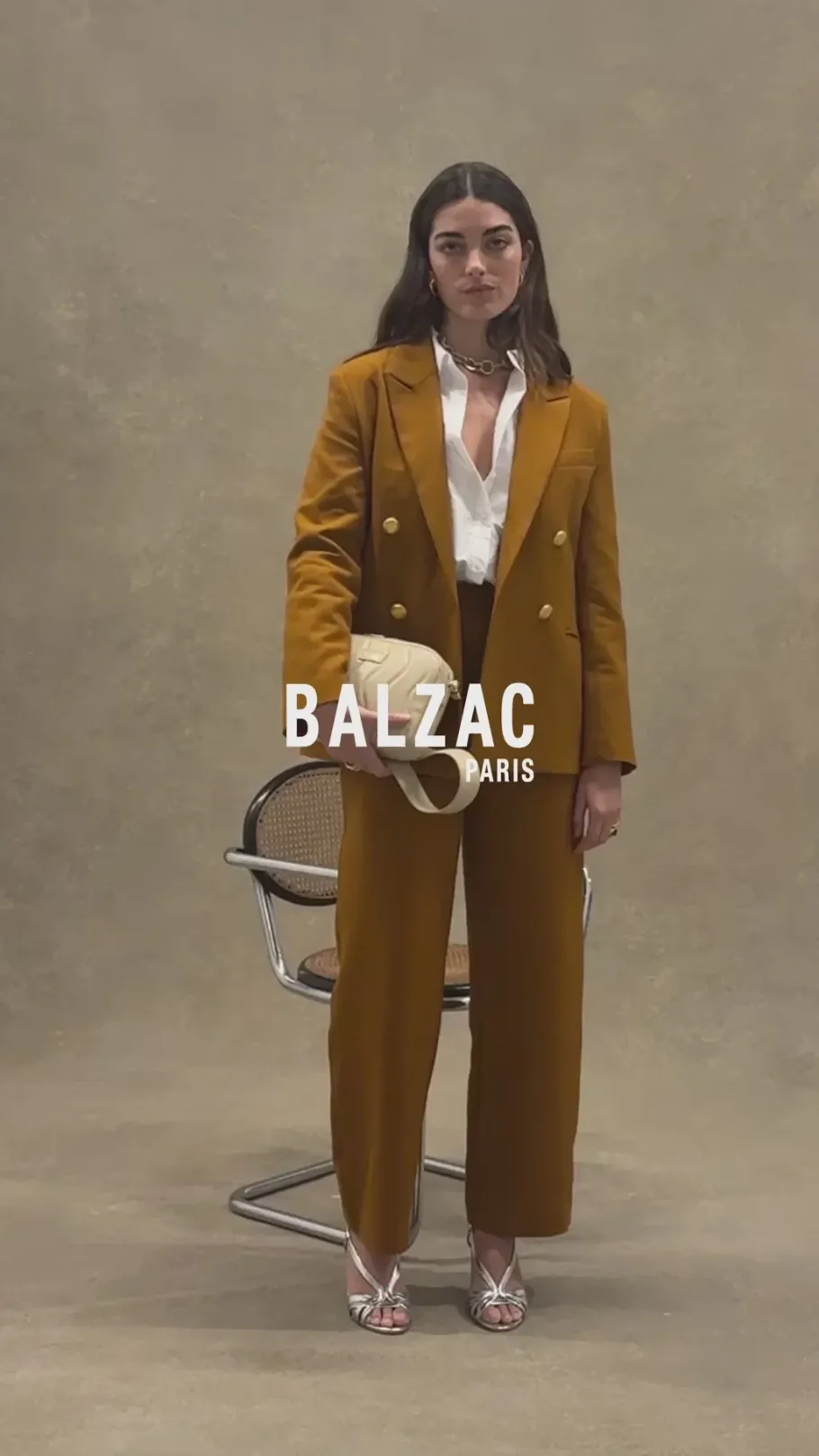 Costumes Et Ensembles|Balzac Veste Lyne Terracotta