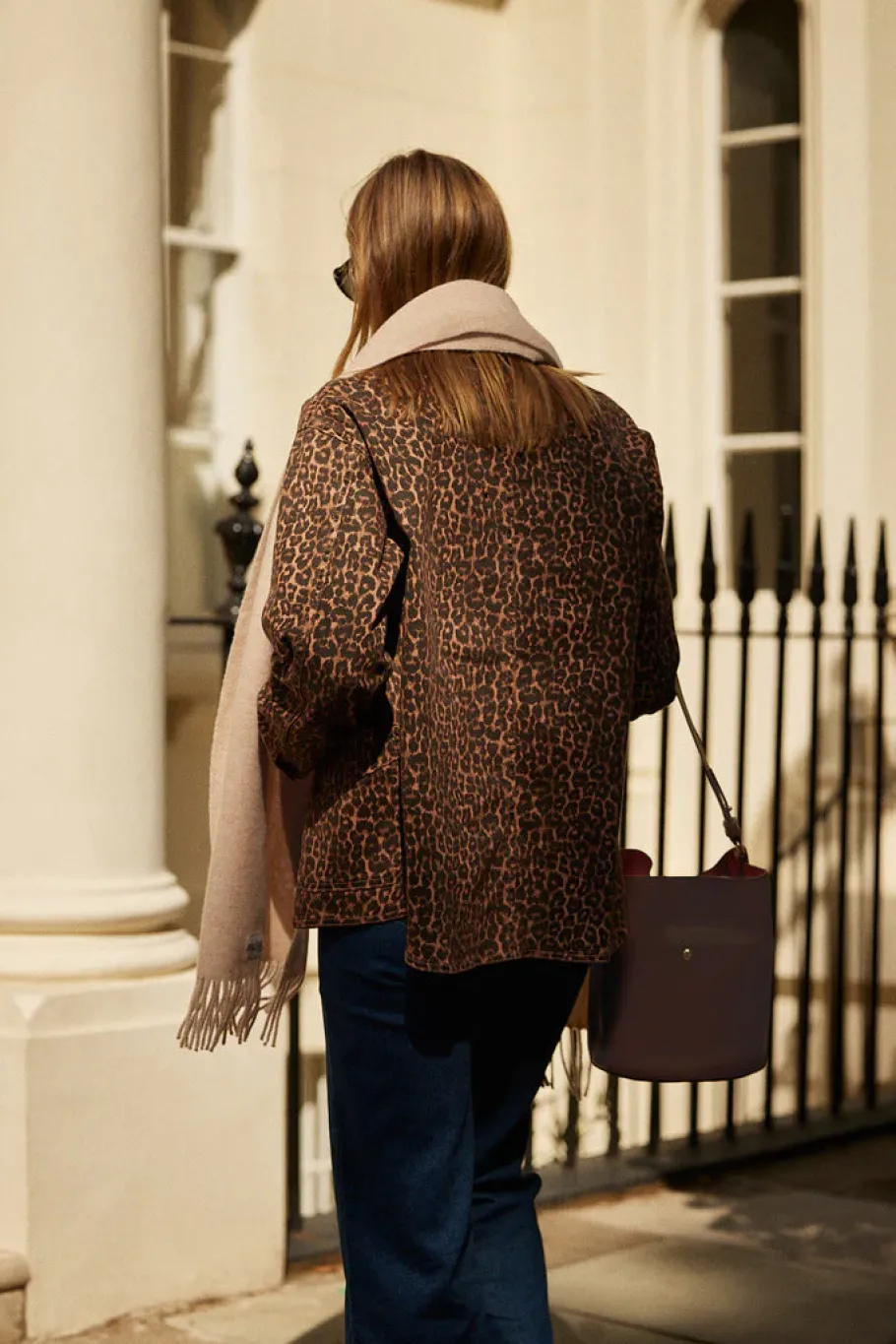 Vestes|Balzac Veste Marais Leopard Cafe