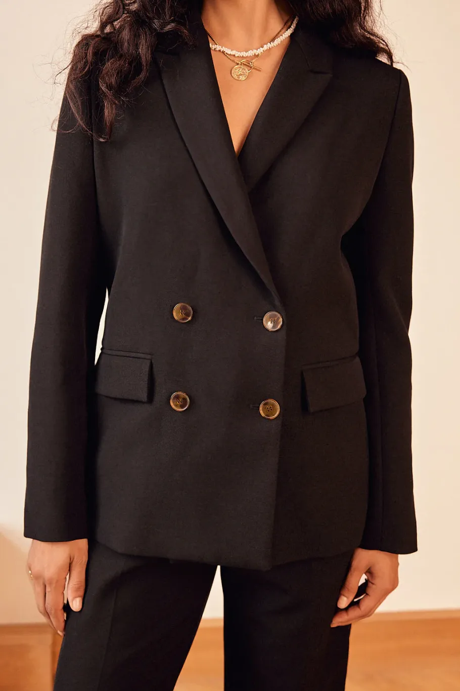 Costumes Et Ensembles|Balzac Veste Nael Noir